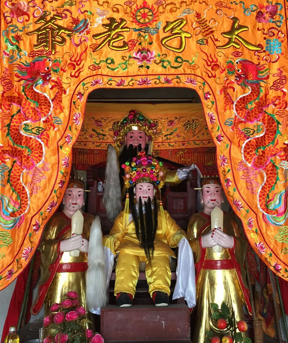 南龙王庙将在当日十一点举行"恭迎太子爷入庙供奉安座法会"欢迎十方善
